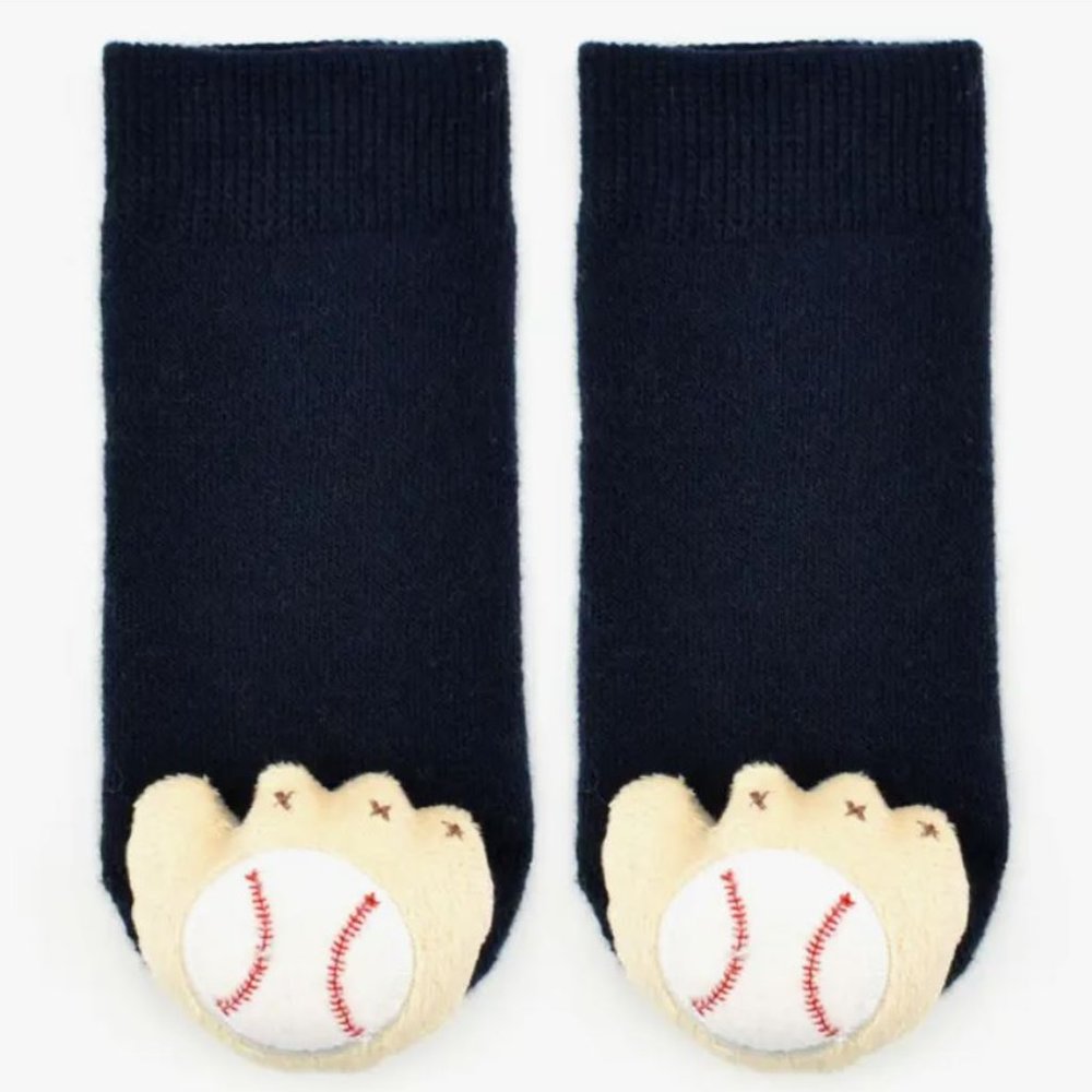 Baseball Rattle Socks New - Picture 2 of 2